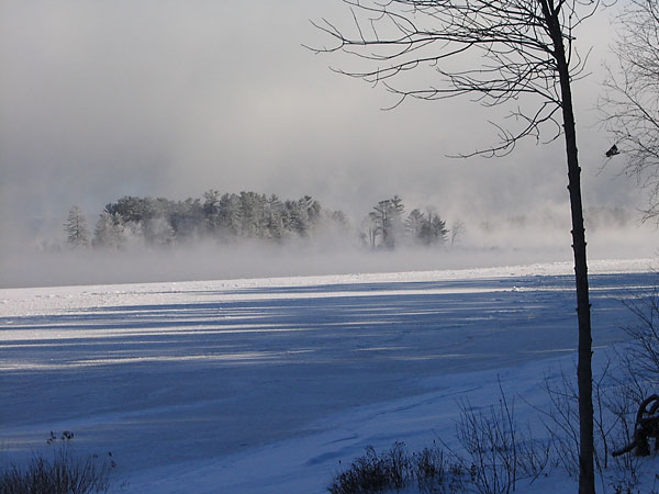 Ottawa River freeze up at Petawawa