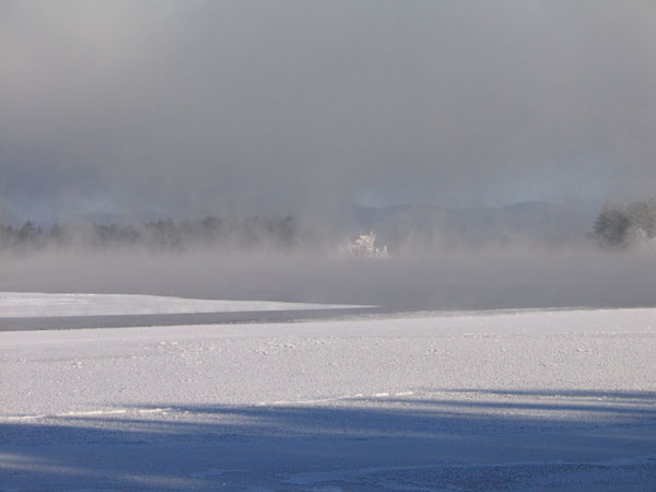 Ottawa River freeze up at Petawawa