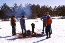 icon linking to Early Spring Weekend at Mew Lake