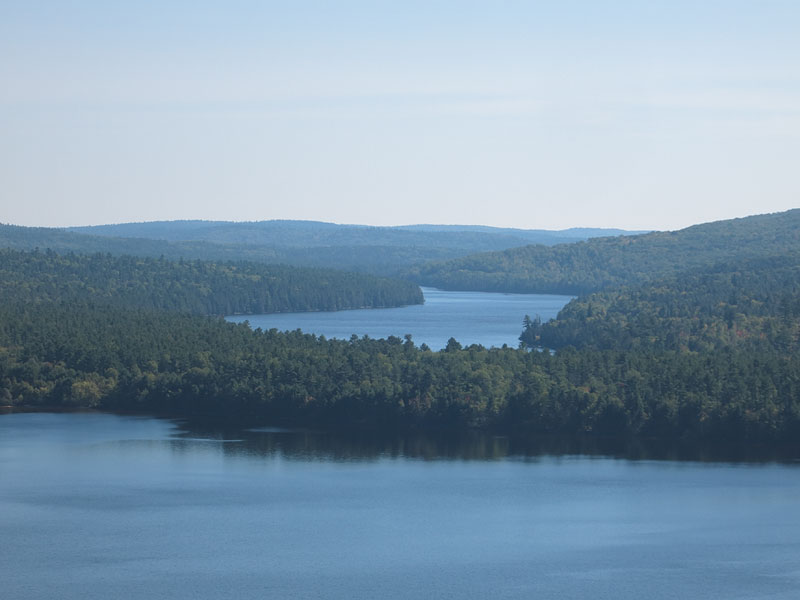 Atop the big hill across from Achray on Grand Lake in Algonquin Park