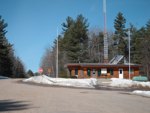 Sand Lake Gate in Algonquin Park in the early spring