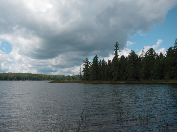 Luckless Lake in Algonquin Park