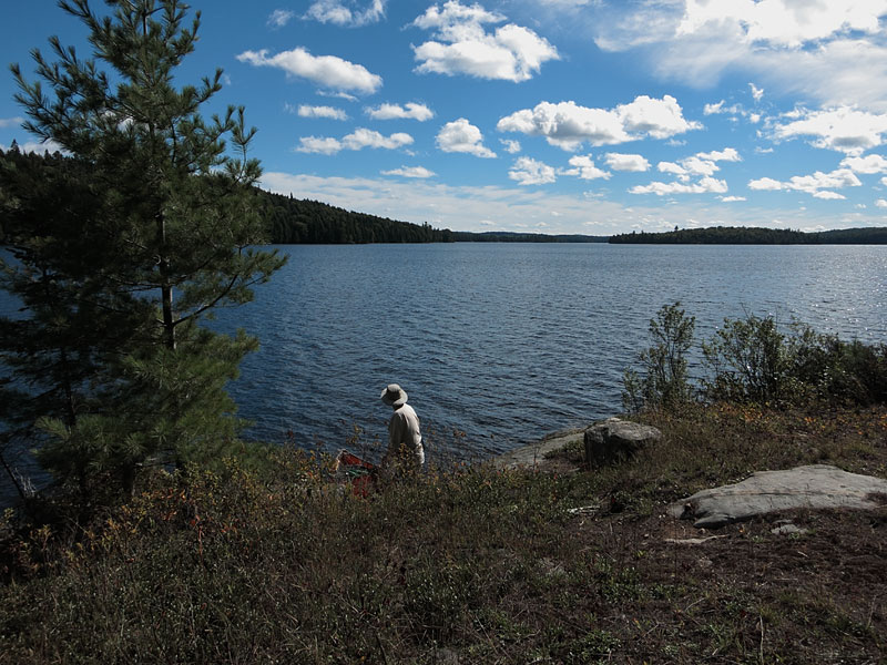 Burntroot Lake in Algonquin Park