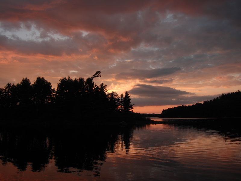 Catfish Lake in Algonquin Park