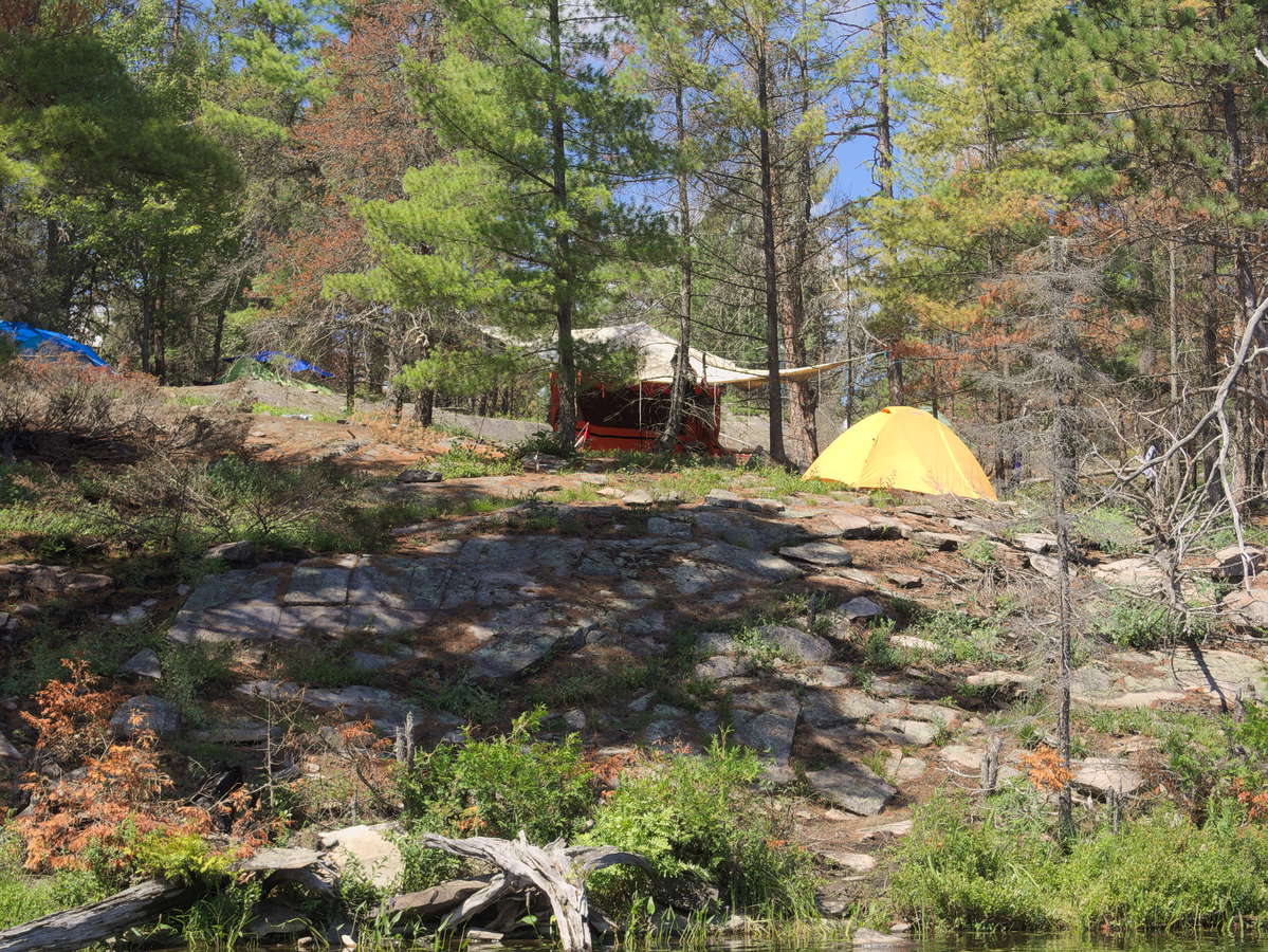 forest fire on High Falls Lake 2019 Aug 18