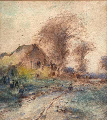 a watercolour painting by William Maurice Merrick McElroy