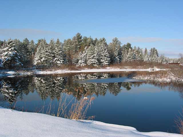 picture of Chalk River at Hwy. 17