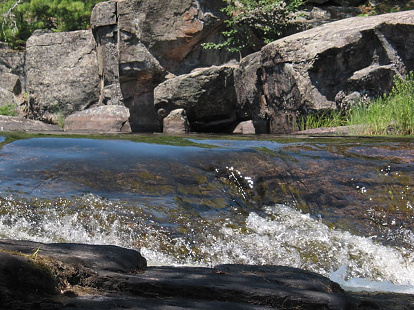High Falls on the Barron River, near Achray, in Algonquin Park