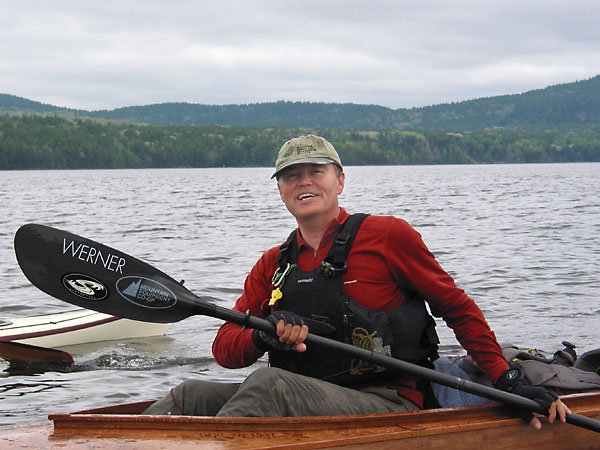 Jay Morrison on the Ottawa River at Point Alexander