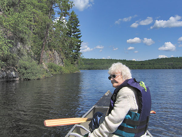 Cartier Lake in the Petawawa Research Forest
