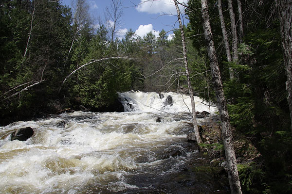 Brigham Chute on the Barron River in Algonquin Park