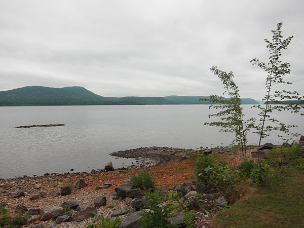 Mount Martin on the Ottawa River across from Deep River