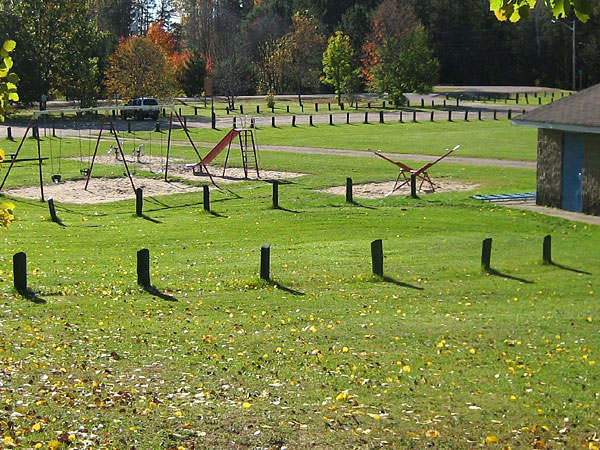 playground at Grouse Park in Deep River