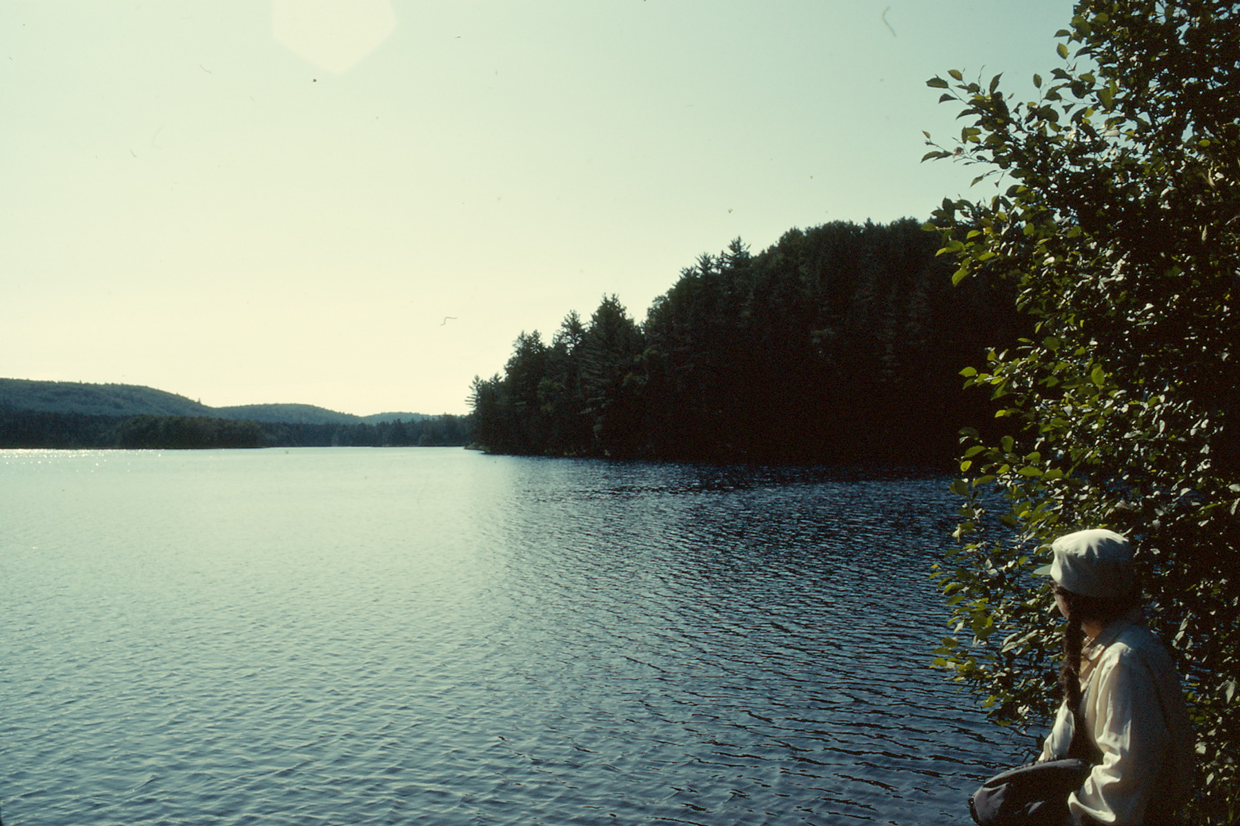 canoe trip  Whitson Lake  1973 July 0106