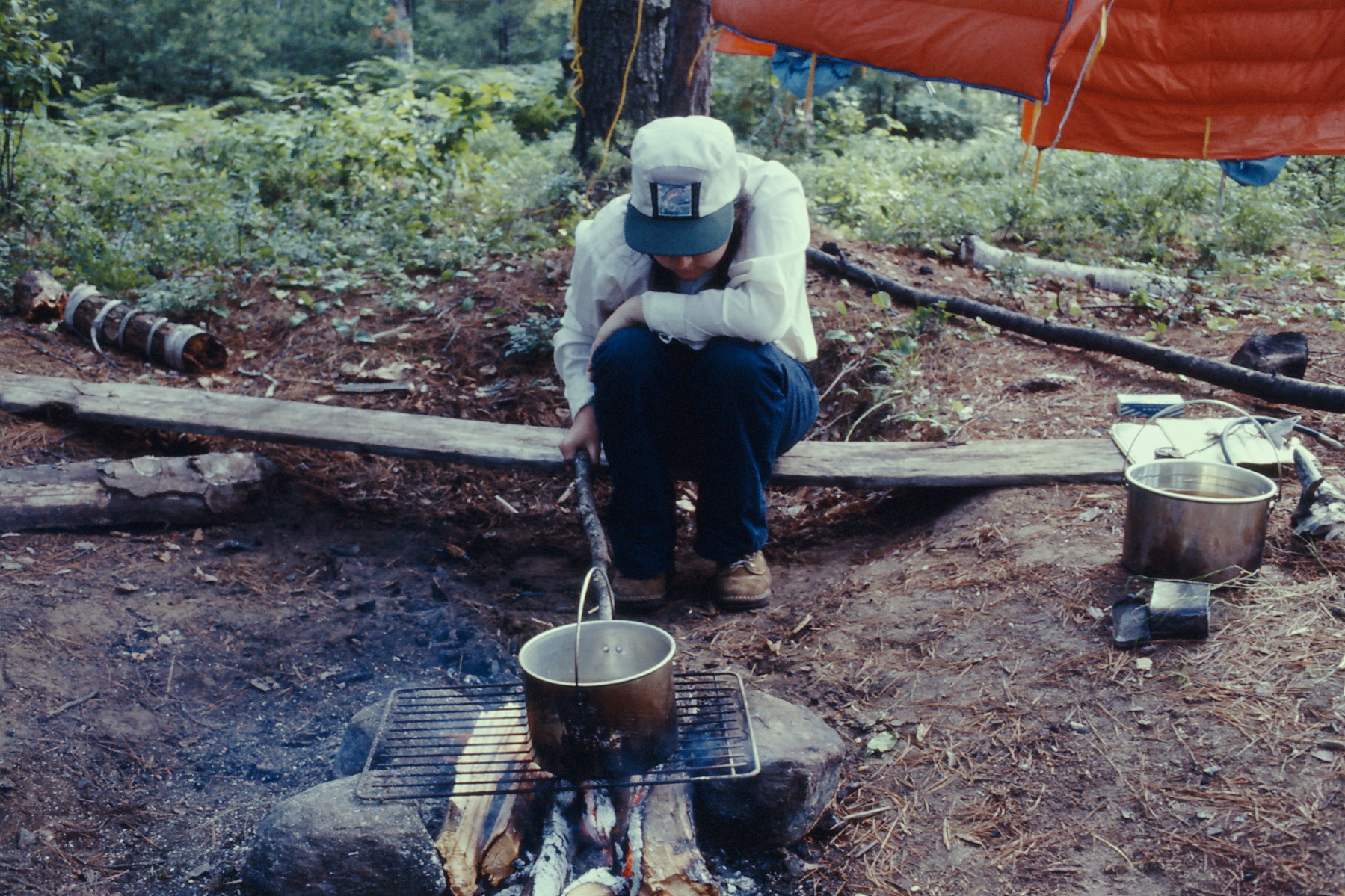 canoe trip  Whitson Lake  1973 July 0106