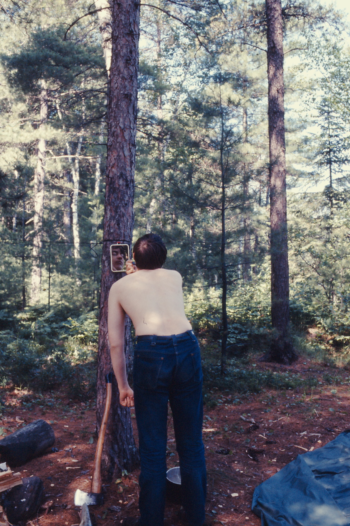 canoe trip  Whitson Lake  1973 July 0106