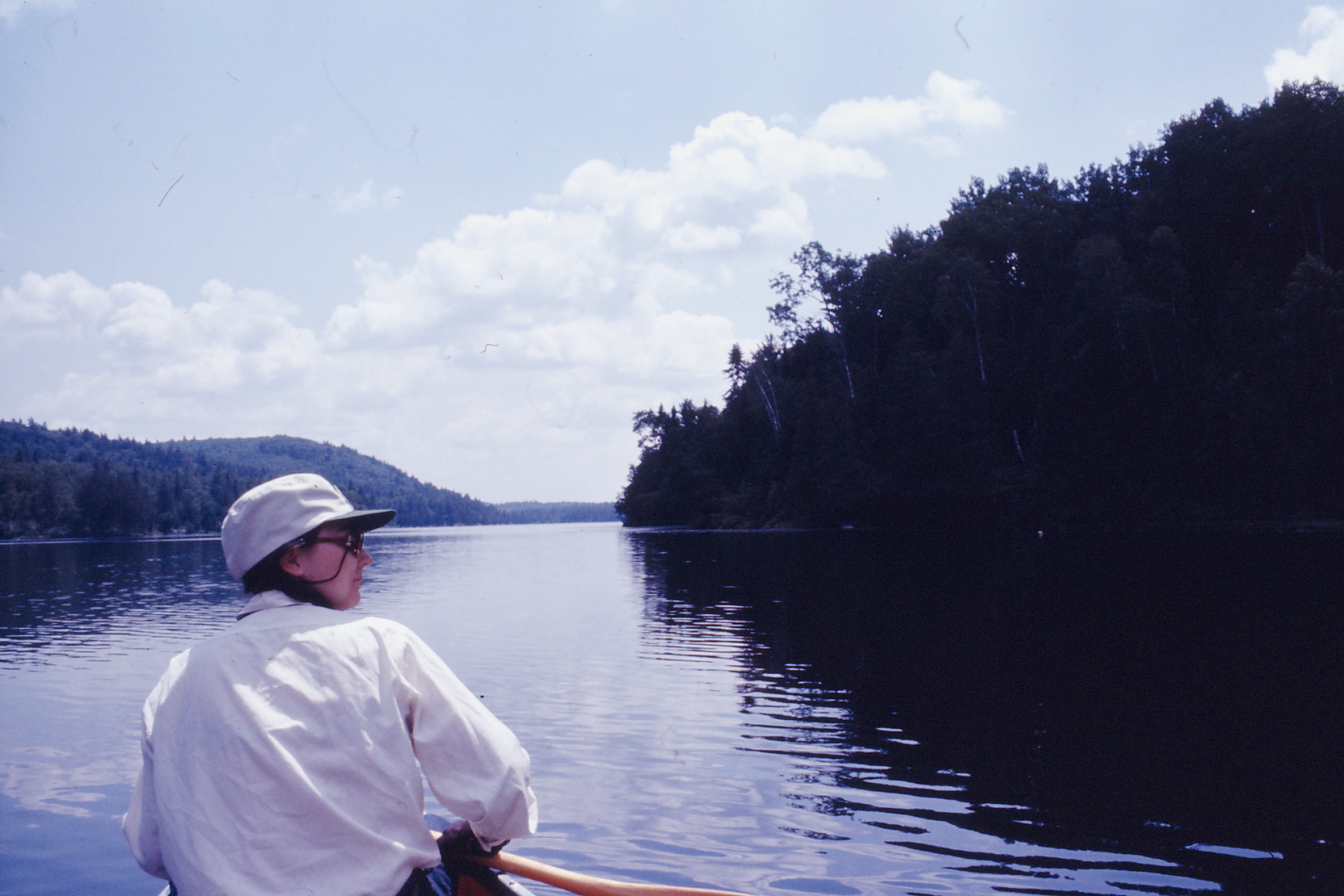 canoe trip  Whitson Lake  1973 July 0106
