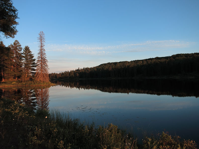 Little Carcajou Lake in Algonquin Park