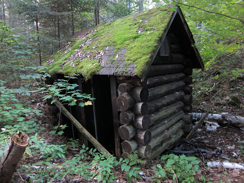 outhouse on Little Cauchon Lake in Algonquin Park