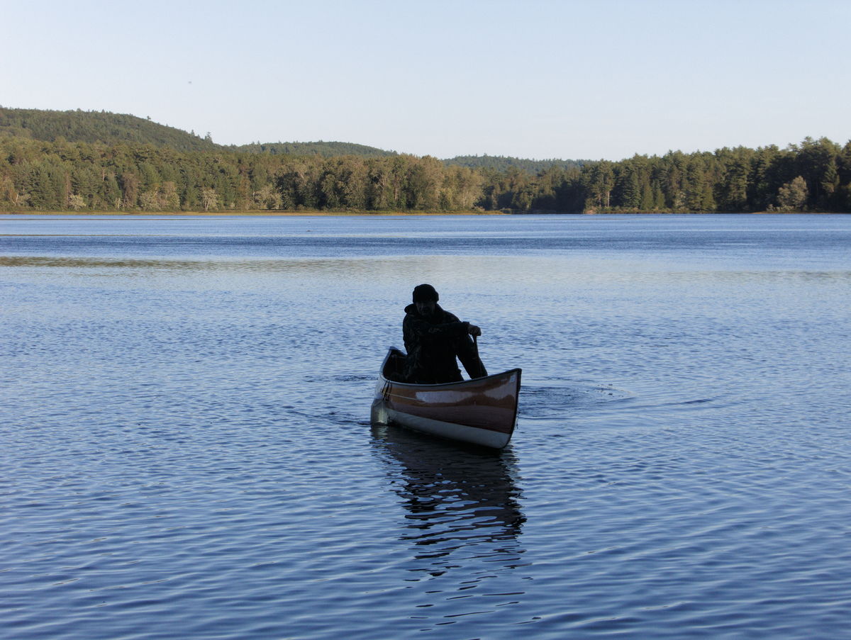 Camping on Whitson Lake in Algonquin Park