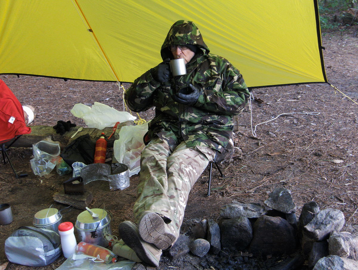 Camping on Whitson Lake in Algonquin Park