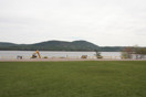 from a photo gallery showing the evolution of the deep river waterfront with particular emphasis on the reconstruction of centennial terrace in the summer of 2010