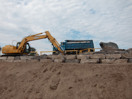 from a photo gallery showing the evolution of the deep river waterfront with particular emphasis on the reconstruction of centennial terrace in the summer of 2010