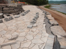 from a photo gallery showing the evolution of the deep river waterfront with particular emphasis on the reconstruction of centennial terrace in the summer of 2010