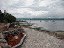 from a photo gallery showing the evolution of the deep river waterfront with particular emphasis on the reconstruction of centennial terrace in the summer of 2010