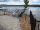 from a photo gallery showing the evolution of the deep river waterfront with particular emphasis on the reconstruction of centennial terrace in the summer of 2010