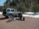 from a gallery of photos from a late april drive into achray in algonquin park