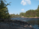 Petawawa River at Lake Traverse in Algonquin Park