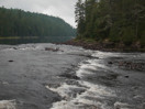 Logging dam at Big Thompson Rapids on the Petawawa River in Algonquin Park as it appeared in 2011