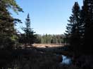 from a gallery of photos documenting the damage to the blackfox portgae trail from its reconstruction as a dogsled trail in the fall of 2011