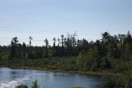 Petawawa River at the power lines in Algonquin Park