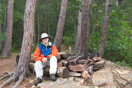 Campsite on Smith Lake on the Petawawa River in Algonquin Park