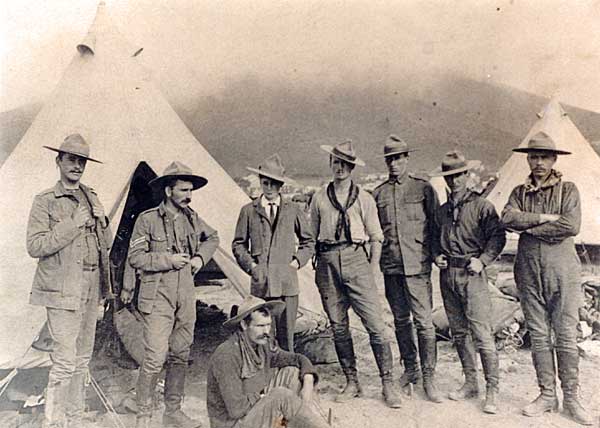Trooper George Eldon McElroy of the Lord Strathcona Horse in South Africa