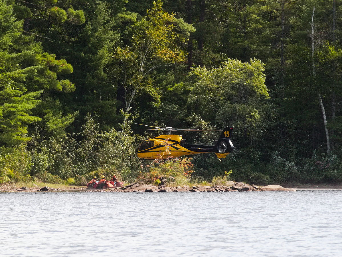  Extraction of Fire Rangers on Smith Lake in Algonquin Park APK027  20190904 