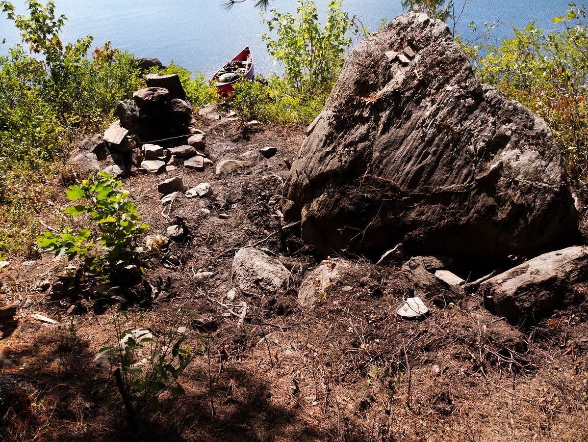 Canoe trip  four nights on Whitson Lake