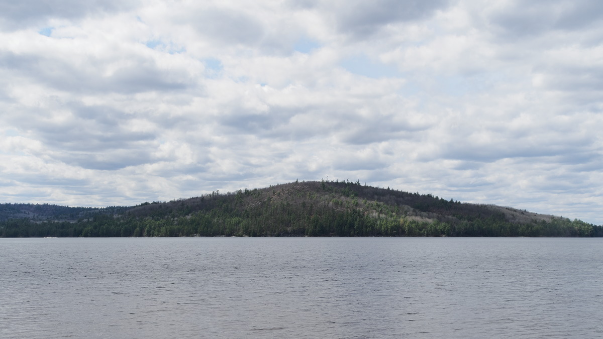 Early spring drive into Algonquin Park 20230427 waterfall Achray