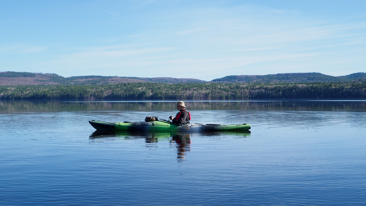 Morning paddle Ottawa River 20230505 with Richard Indian Creek Schyan Kennedy Creek