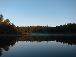 from a photo gallery documenting a solo canoe trip from brent to catfish lake in algonquin park