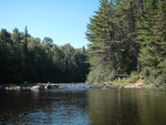 from a photo gallery documenting a solo canoe trip from brent to catfish lake in algonquin park