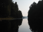 from a photo gallery documenting a solo canoe trip from brent to catfish lake in algonquin park
