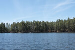 Early spring through Johnston Lake and Berm Lake  by canoe from Achray in eastern Algonquin Park
