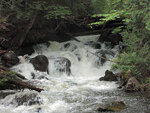 Laurel Lake waterfall in Algonquin Park