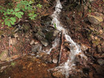 waterfall dropping into Cauchon Lake in Algonquin Park
