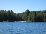mouth of the Petawawa River in Cedar Lake in Algonquin Park