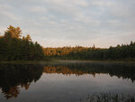 Campsite above timberslide falls on the Petawawa River above Cedar Lake in Algonquin Park