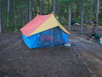 Campsite on Lake Travers in Algonquin Park